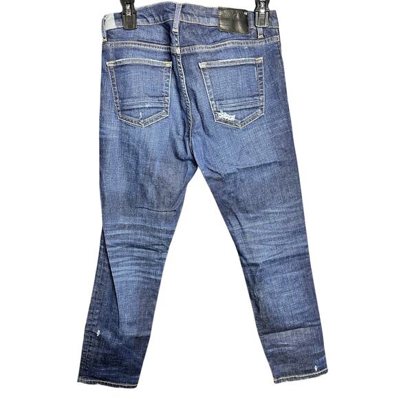 Zara Woman Medium Rise Relaxed Fit Denim Jeans Women's Size US 4 - Picture 2 of 9